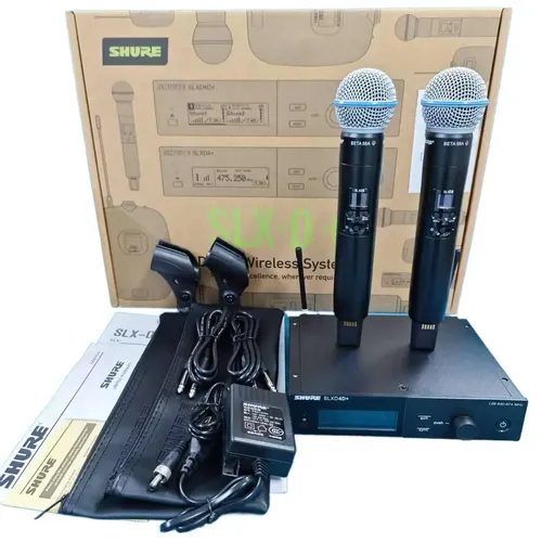 Sistema Sem Fio Shure Slxd24/sm58-g58 Digital Cardioide | MercadoLivre