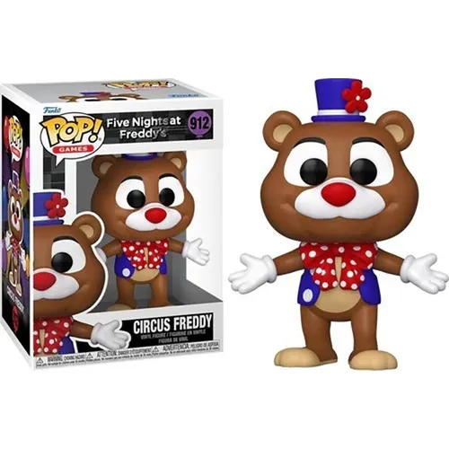 Five Nights At Freddy Boneco Funko Pop Circus Freddy #912