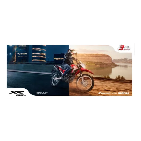 Honda Xr 190 0km Fi Xr Tornado Xre Wave Financia Motopier