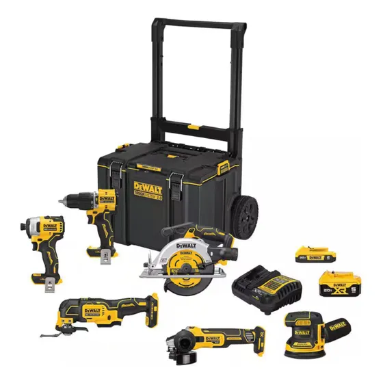 Kit Combinado Inalámbrico De 6 Herramientas Dewalt