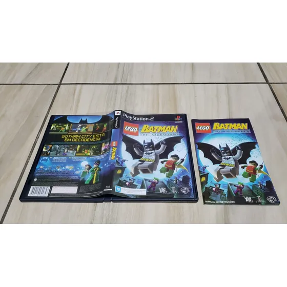 Lego Batman The Videogame Do Ps2 Só A Caixa Sem O Jogo!