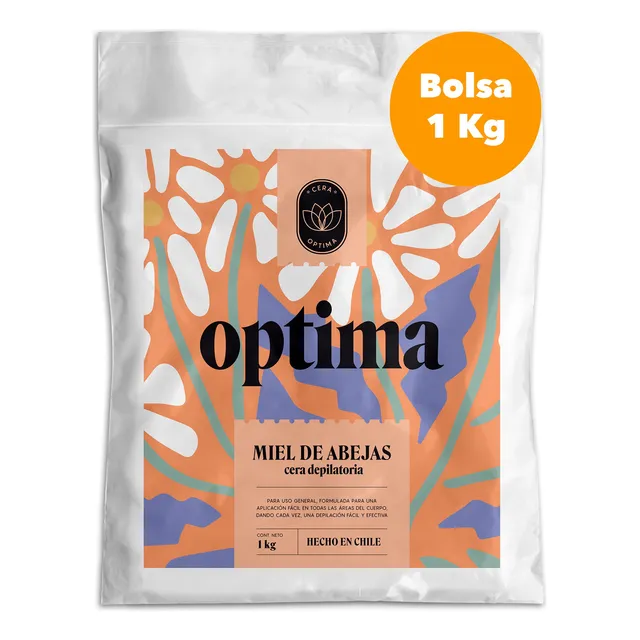 Cera Depilatoria Profesional Optima - Miel - Oficial