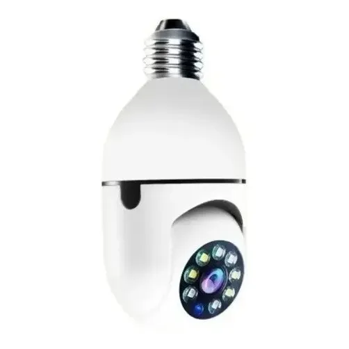 Camara Ip De Seguridad Ampolleta Motorizada 360° E27 Socket 