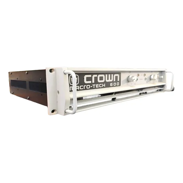 Amplificador Crown Macro Tech 600 Gris 600 W