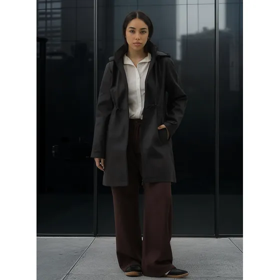 Campera Upminorista Piloto Engomado Impermeable Mujer