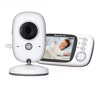 Baba EletrĂŽnica Baby Monitor Vb603 VisĂŁo Noturna Dual Audio Cor Branco Baba EletrĂŽnica Baby Monitor Vb603 VisĂŁo Noturna Dual Audio Cor Branco