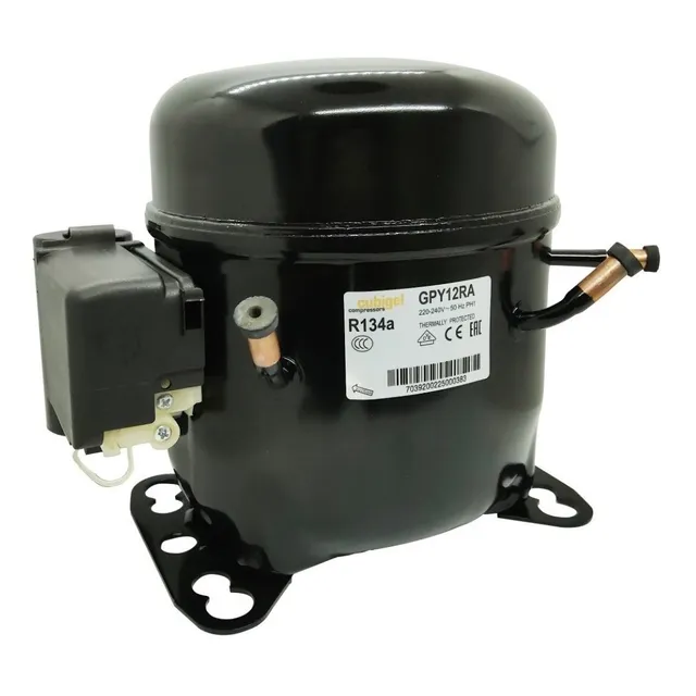 Compresor Comercial Cubigel 1/3hp R134a Gpy12ra Ffi12hbk
