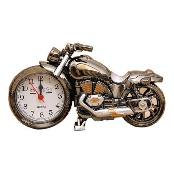 Reloj Despertador Antiguo Motor Motocicleta Retro Decoracion