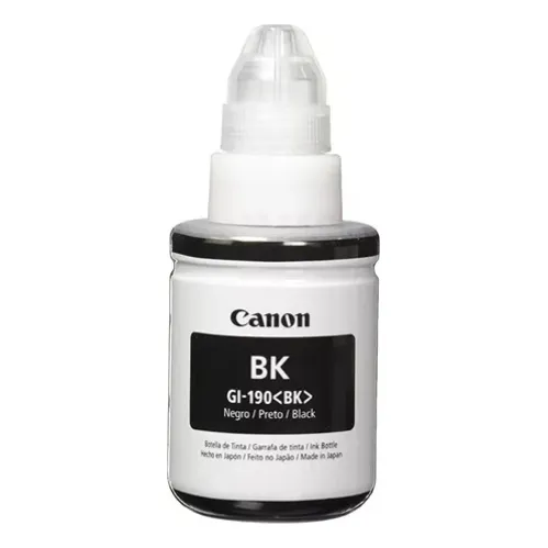 Botella Tinta Canon Gl 190 Pixma G1100 2100 3100 Original