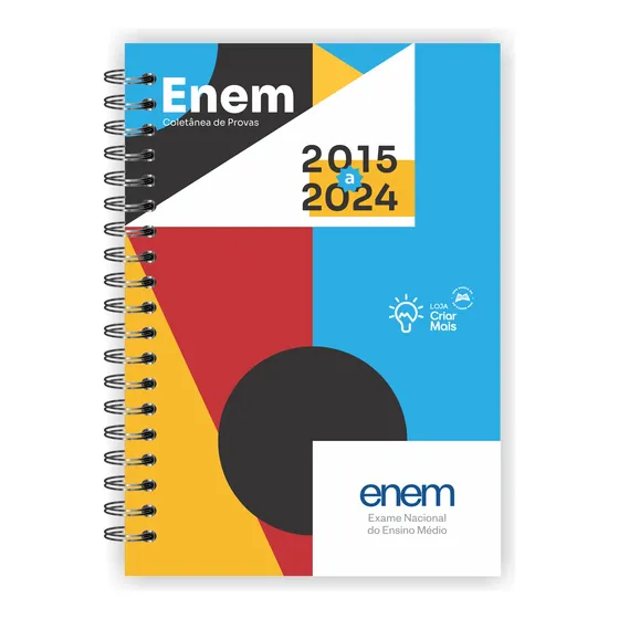 Apostila Enem Com 10 Anos De Provas 2015 A 2024 - Criar Mais.