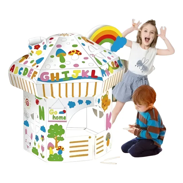Casa Para Coloriar De Niños
