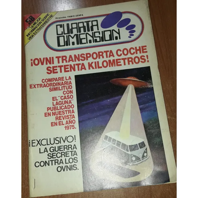 Revista Cuarta Dimension N°58   Fabio Zerpa