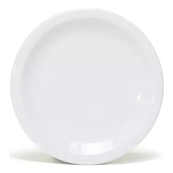 Set X12 Plato Postre Porcelana Blanca Schmidt 19 Cm