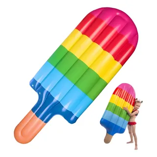 Boia Picolé Sorvete Colchão Inflåvel Grande Piscina Boia Picolé Sorvete Colchão Inflåvel Grande Piscina