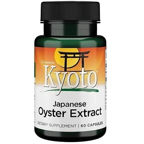 Swanson Extracto De Ostra Japonesa Kyoto 500 Mg Salud Sexual