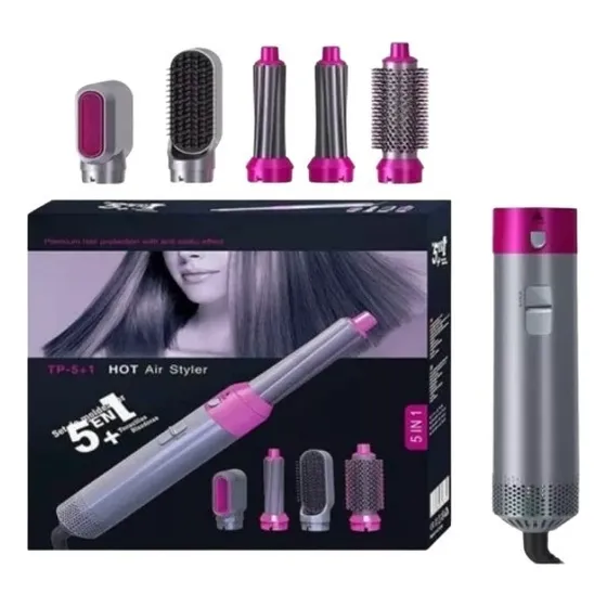 Cepillo Secador 5 En 1 Electrico Airwrap Stylet Fit