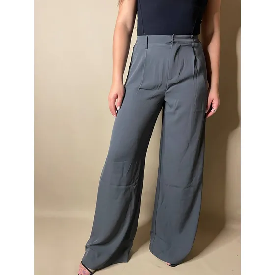Pantalón De Vestir Wideleg