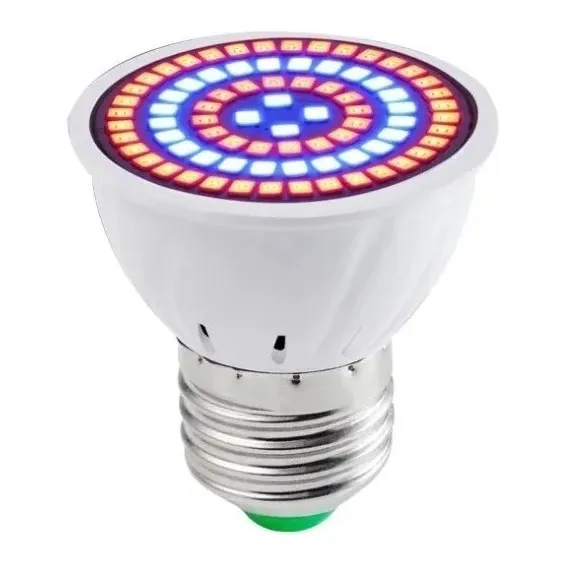 Luz Led E27 40w Cultivo Crecimiento Plantas