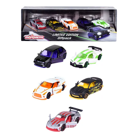 Autos De Colección Majorette Limited Edition 5 Pack Color Blanco