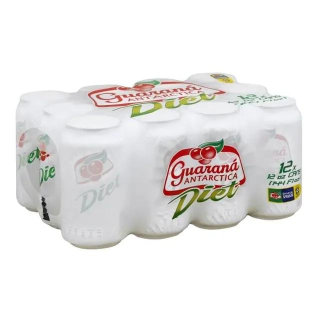 Refresco Guarana Antartica Diet De Brasil Divino 12 Latas