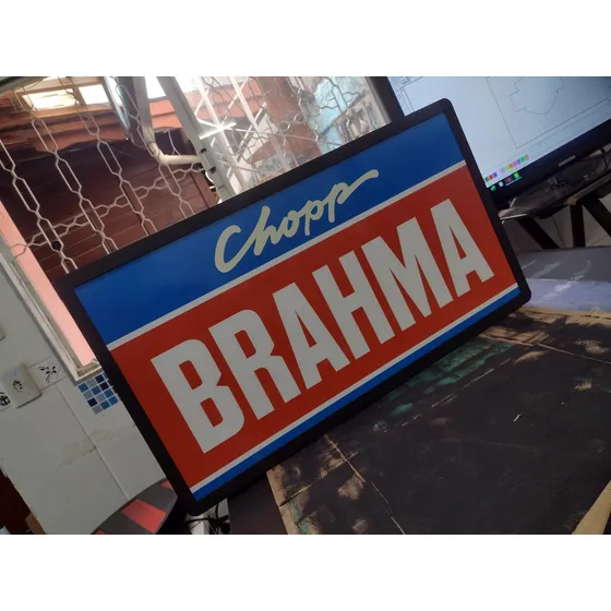 Luminoso Led Brahma Acrílico