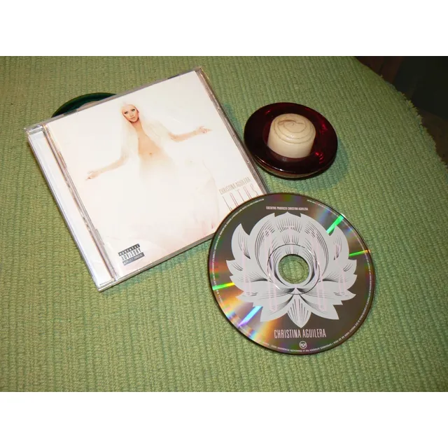 Christina Aguilera Lotus Cd Solo Joyas Colección 2023 Ec  