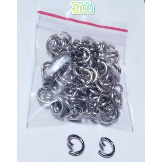 Aro Cero Nikel 5mm Para Llavero X300