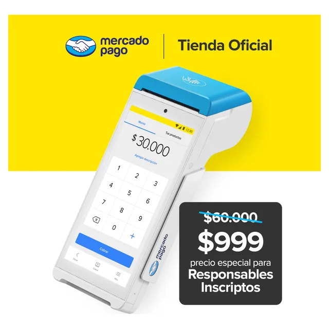 Lector De Tarjeta Mercado Pago - Point Smart Posnet