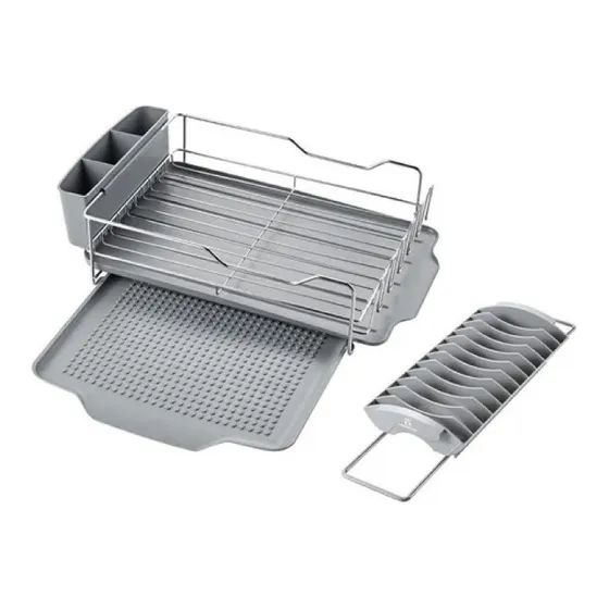 Escurridor De Platos Gris Marca Bari