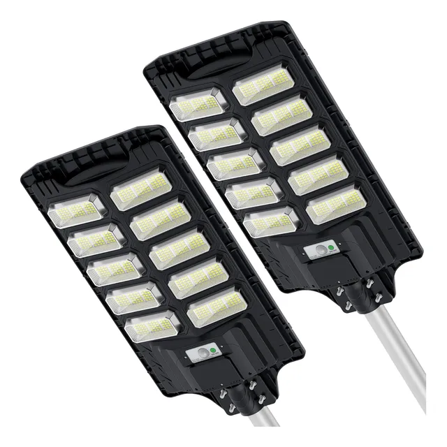 Sensor Movimiento Luz Solar Calle Para Exterior Atardecer Al