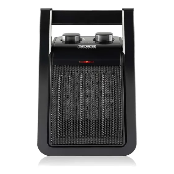 Termoventilador Ceramico Thomas Th-ch38 Color Negro