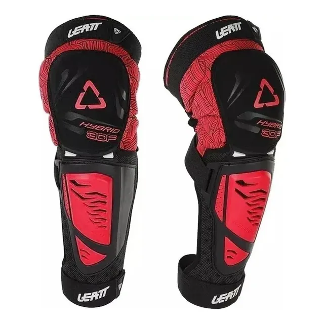 Rodilleras Leatt 3df Hybrid Largas Canilleras Bici Moto Mtb