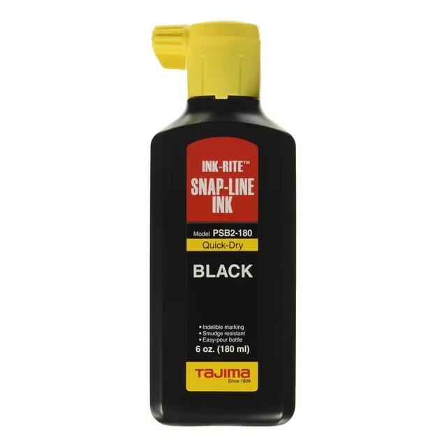 Tinta Negra De Secado Rápido 180 Ml Para Impresión