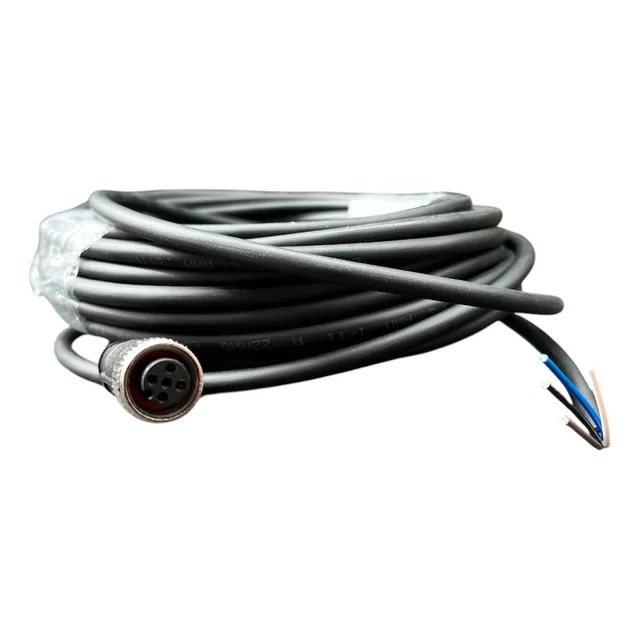 Conector Con Cable M12 4 Pines Hembra A Puntas 10 Metros
