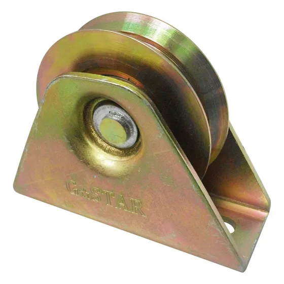 Rueda Para Portón Corredizo En V Con Base 2 Pulgadas 