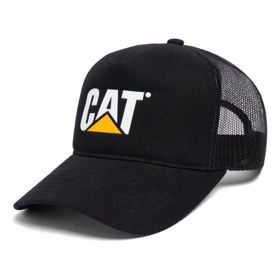 Gorra Hombre Cat Cat Logo Mesh Back F Negro