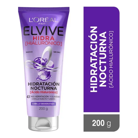 Tratamiento Capilar Elvive Hidratacion Nocturna X 200ml