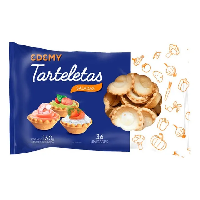 Tarteletas Dulces Y Saladas X36 Unidades