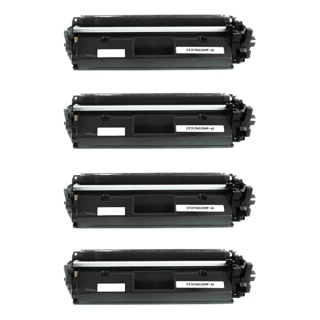 Kit 4 Pza Toner 17a Compatible Con M102a Mfp M130a Con Chip