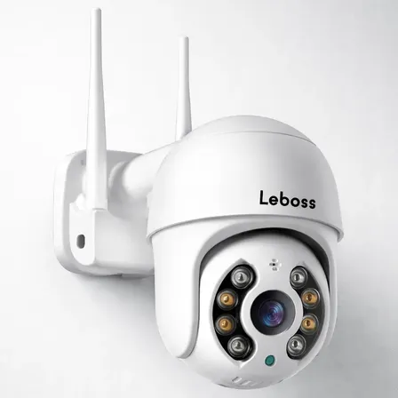 Câmeras De Segurança Aplicativo Yoosee Wifi Leboss 2mp Branco