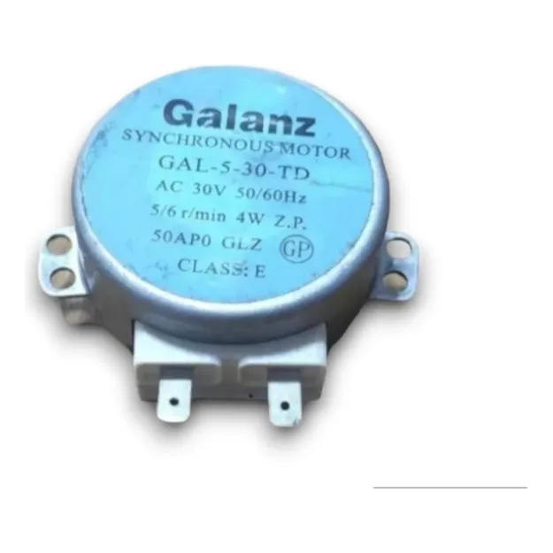 Motor Universal Giraplato Galanz 30v  Para Microondas 
