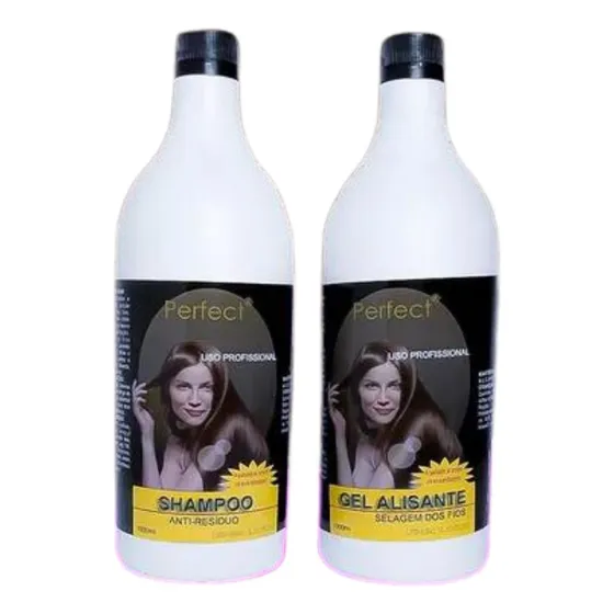 Kit Progressiva Perfect Brasil Profissional 1lt