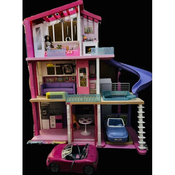 Casa Barbie Dream House Ascensor Piscina Tobogán 70 Acces