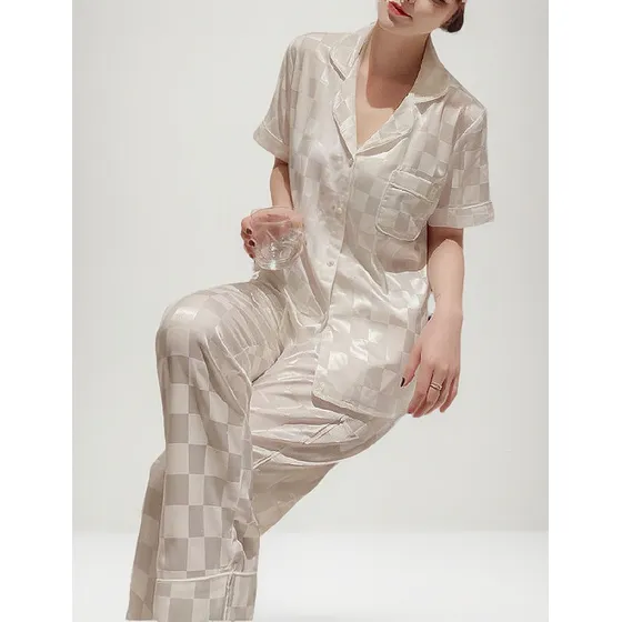 Pijama Para Mujer, Estilo Primaveral, Verano Y Otoño