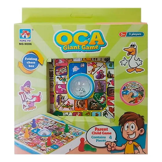 Juego De Mesa De La Oca Portatil Plegable Viajes