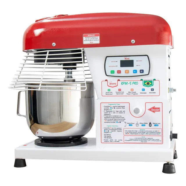 Batedeira Planetária 5 L 10 Vel Profissional Bpm-5 Pro Maná Cor Branco Frequência 60Hz 127/220V