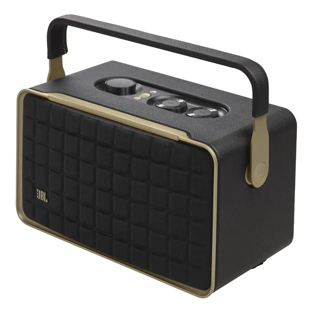 Jbl Authentics 300 - Altavoz Inalámbrico Para El Hogar, Serv Color Negro 127V