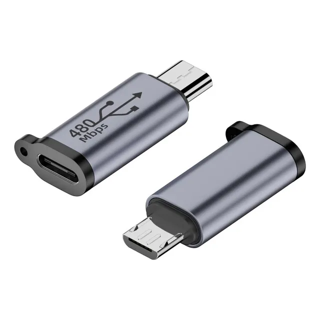 Adaptador Convertidor Usb Tipo C Hembra A Micro Usb Macho