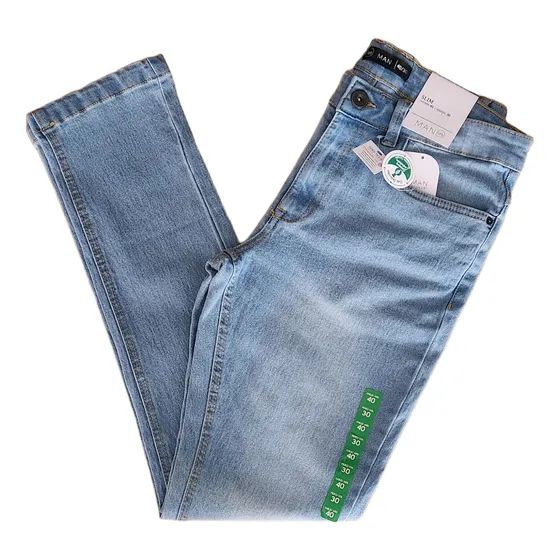 Pantalones Jeans Para Caballeros Hombres Slim, Pitillo