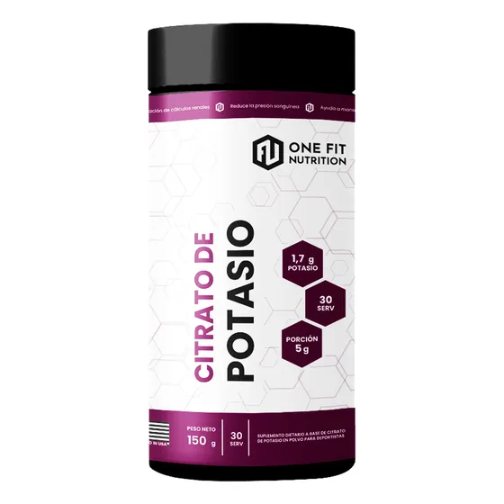 Citrato De Potasio 150 Grs One Fit Nutrition